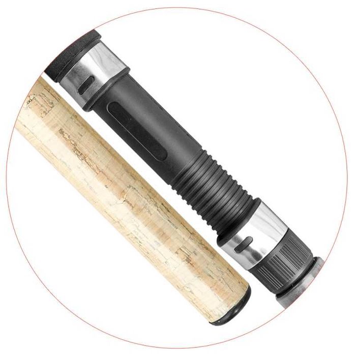 Lanseta fibra de carbon Baracuda Ballist Feeder 3,3 m A: 120g.