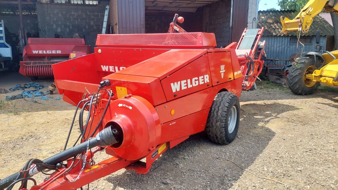 Presa balotiera welger ap 630masa mare