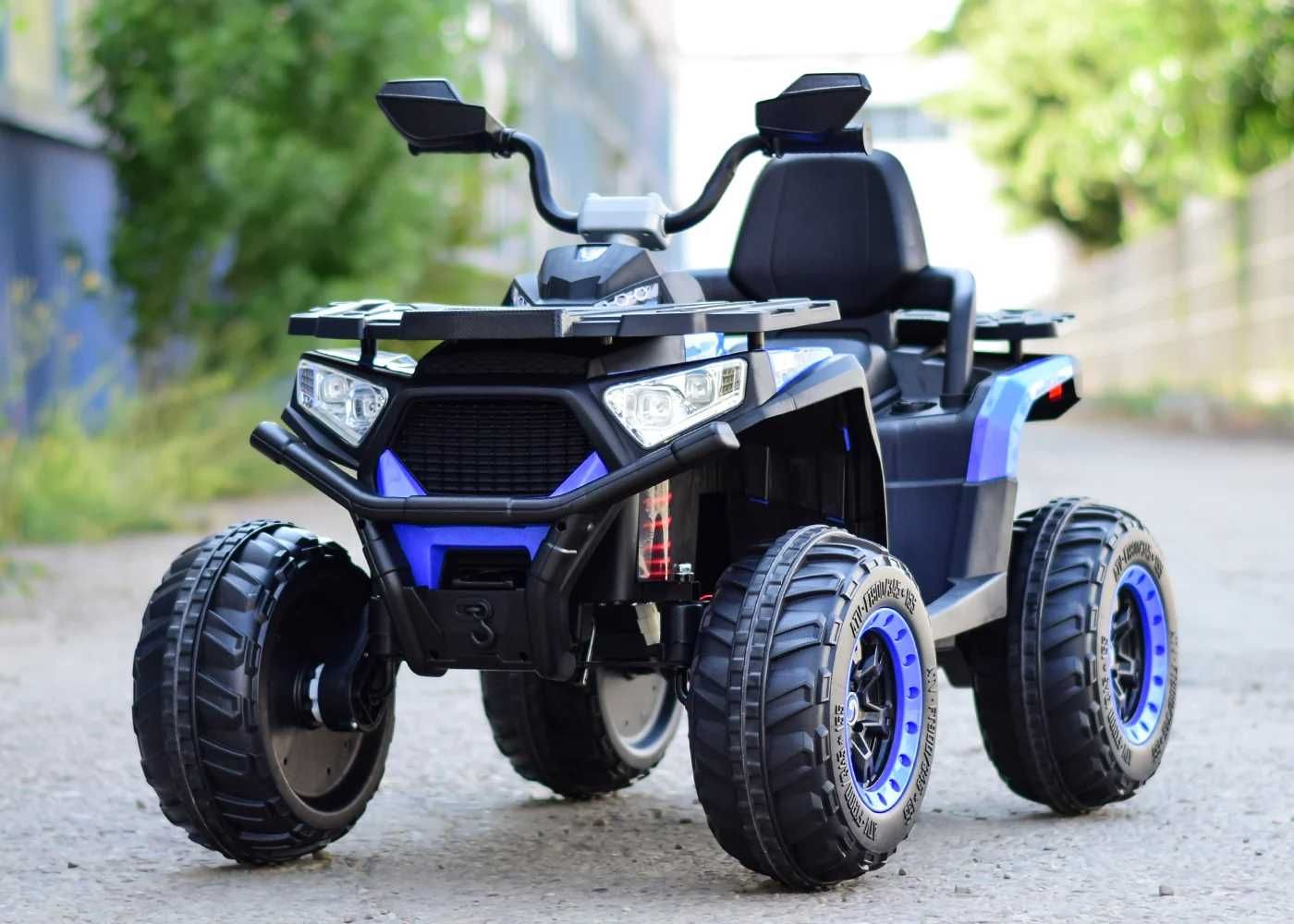 Детско акумулаторно АТВ SuperOffroad, 140W, 12V/7Ah, R/C 2.4, 4х4
