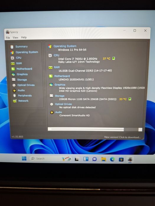 Lenovo Thinkpad X1 Yoga I7•TOUCHSCREEN•SSD 256GB•16GB Ram•model slim