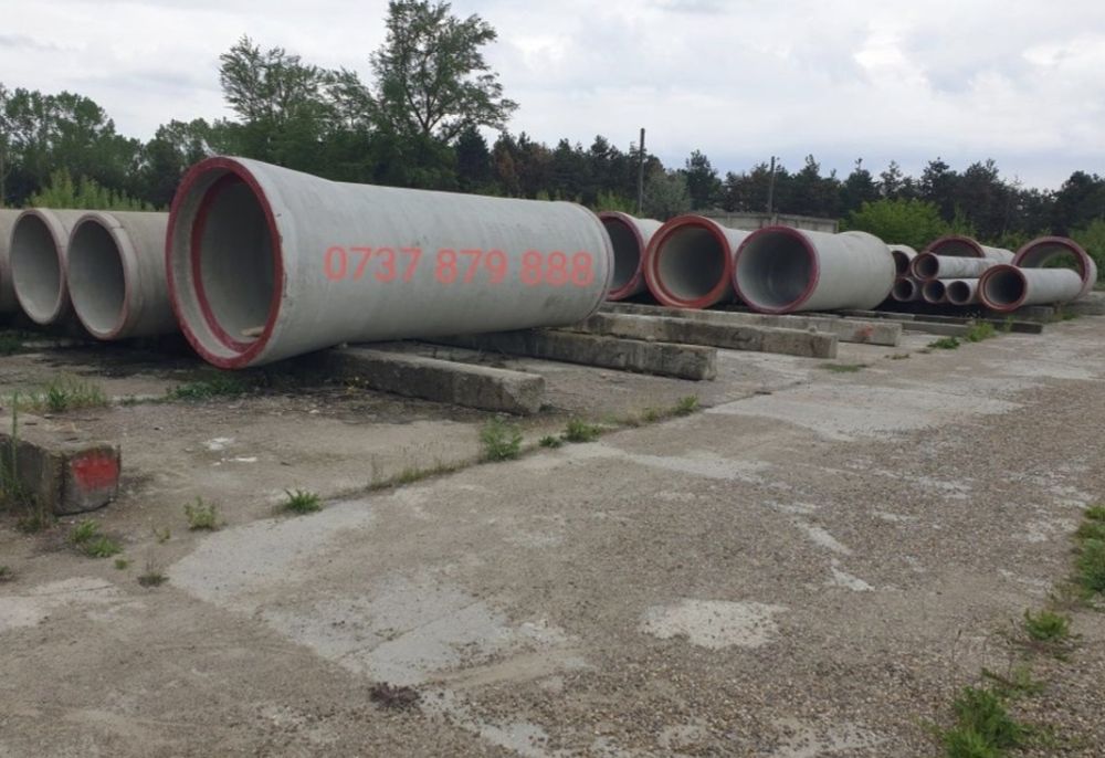 Tuburi din beton armat premo și din azbociment