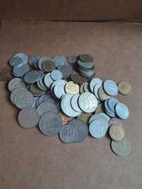 Lot 100 monede vechi - mai multe tari