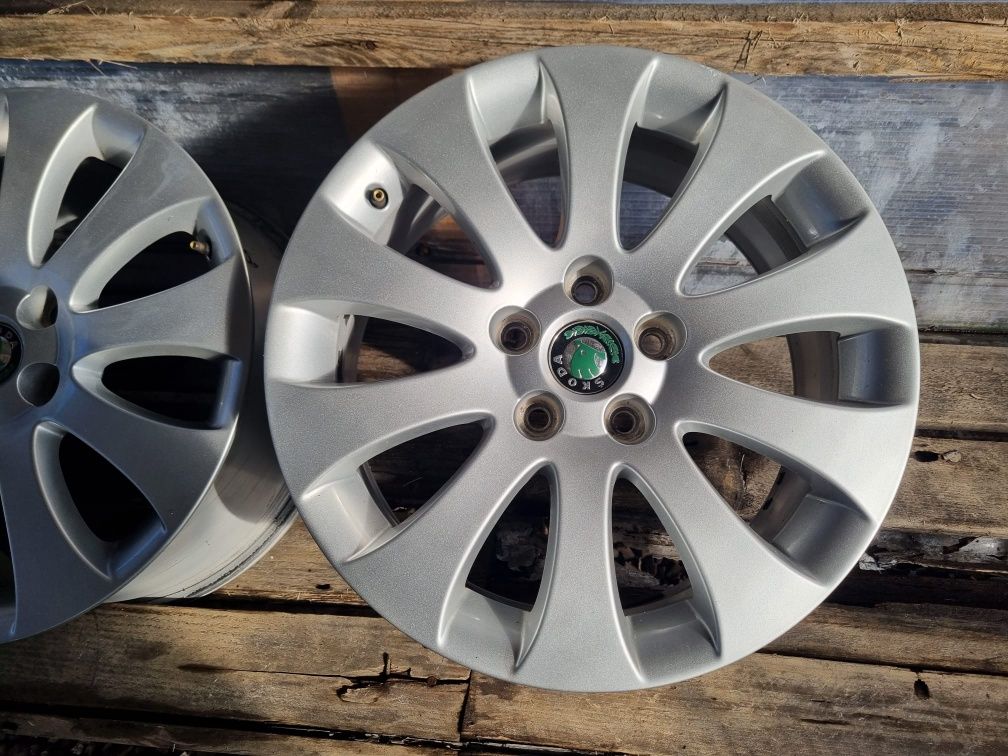 Jante skoda superb Octavia 5×112 originale pe 17