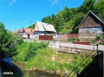 Proprietate unicat-casa traditionala din lemn 930 mp teren in Rasinari