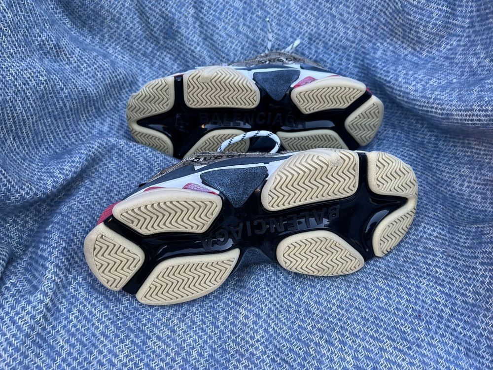 Adidasi Gucci x Balenciaga Triple S, marimea 38