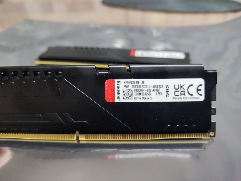 Продавам рам Kingston FURY Beast DDR5 KF552C40BB - 16 GB (3x16GB)
