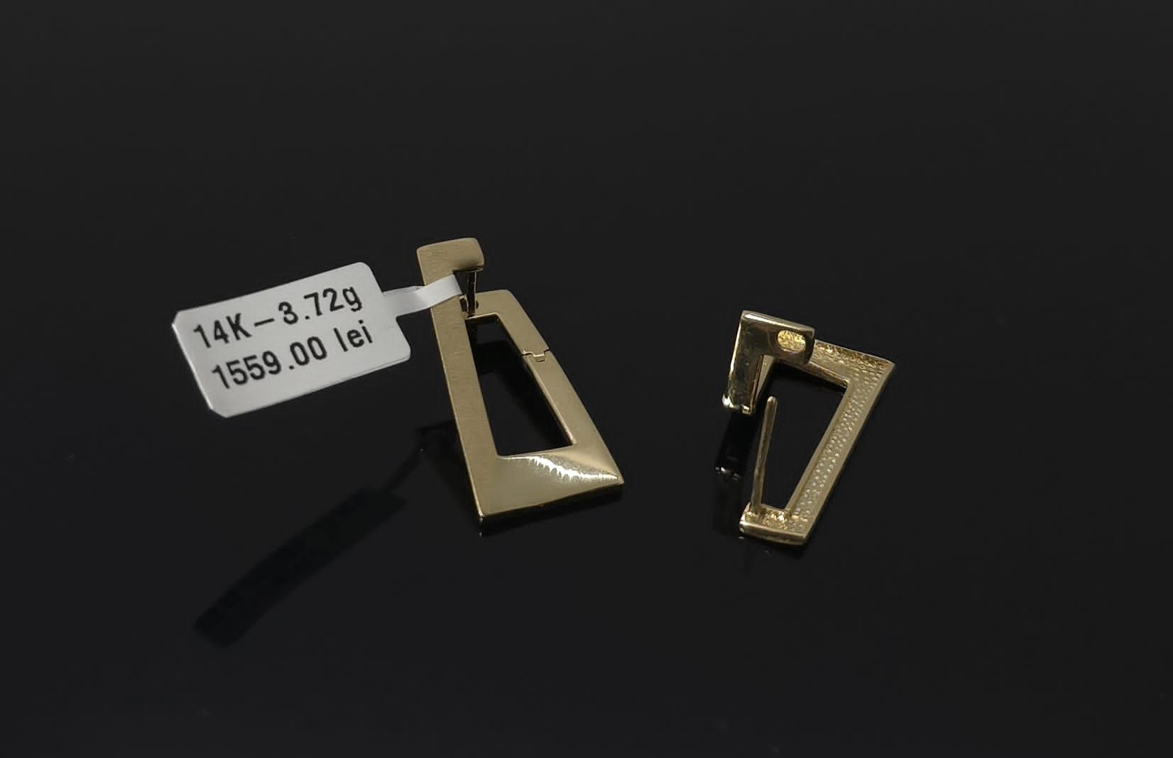 Cercei aur 14k 3.72gr