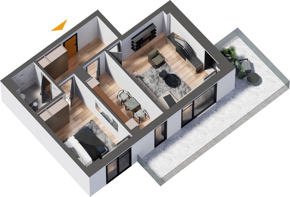 Apartament Nou Selgros 2 Camere Direct La Dezvoltator