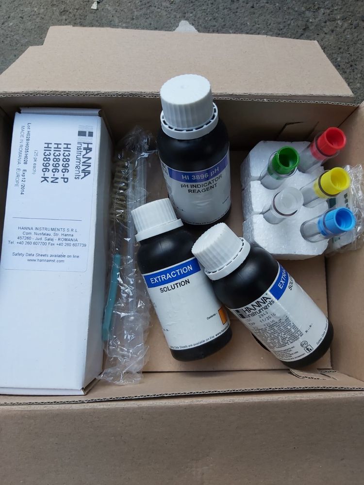 Soil test kit…..