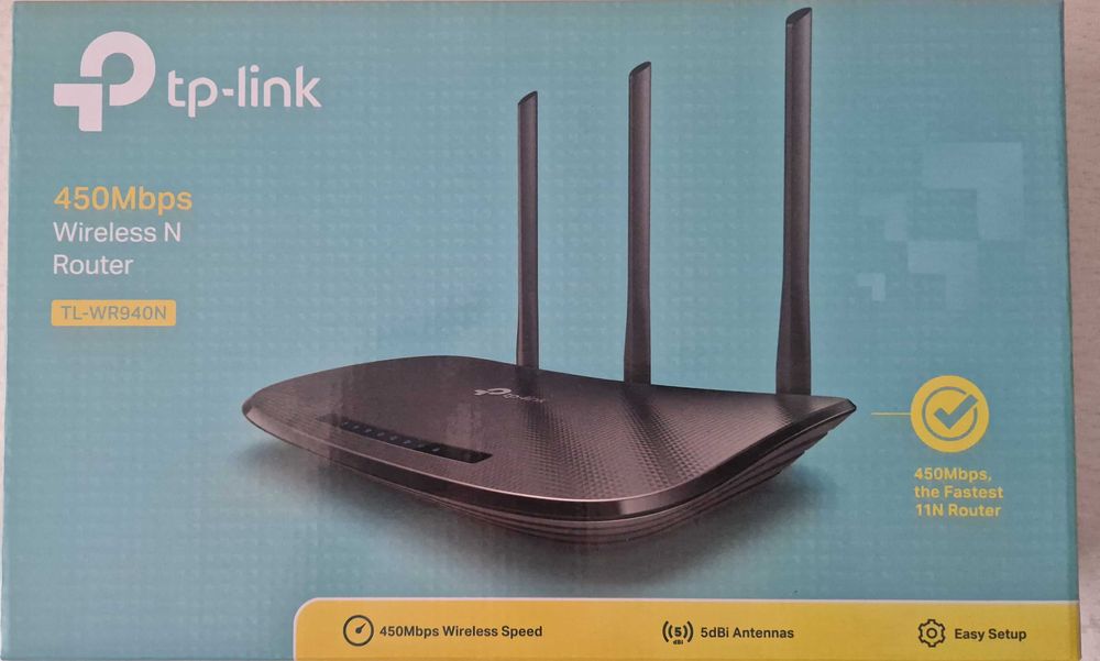 Router TP-Link TL-WR940N 3 antene – stare foarte bună