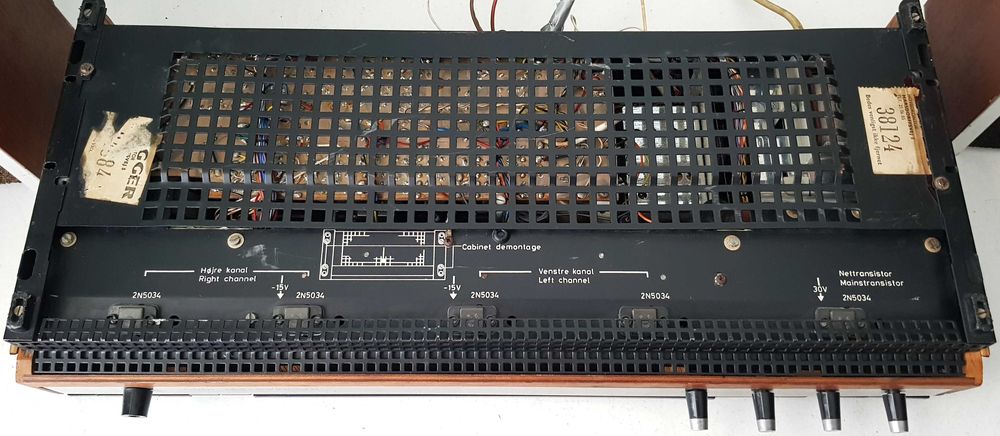 Beomaster 1000 trandafir amplituner vintage amplificator statie
