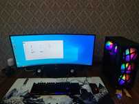 Мощный игровой Core I7 8700 системный блок GTX 1070 8 gb 256 bit