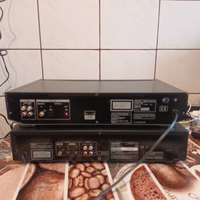 Mini disc Sony și Sharp recordere