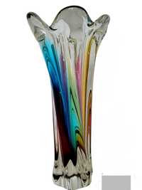 Антикварна кристална ваза Art Glass Sommerso Sanyu Япония
