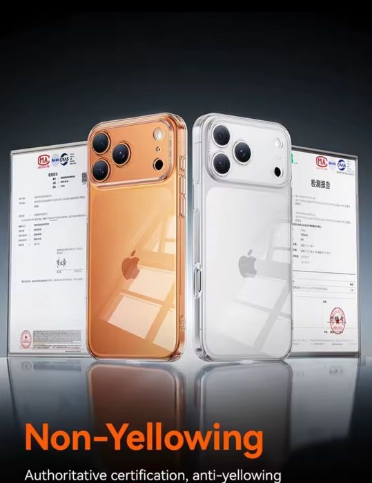 Прозрачен кейс за iPhone 17 pro