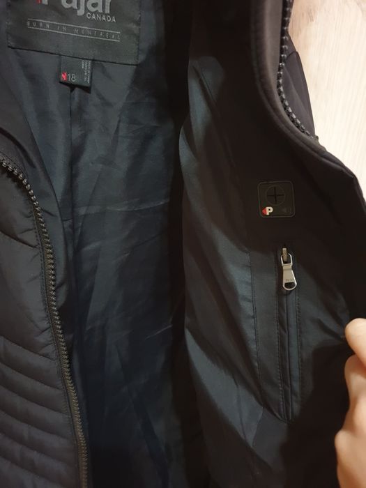 Женская чёрная куртка