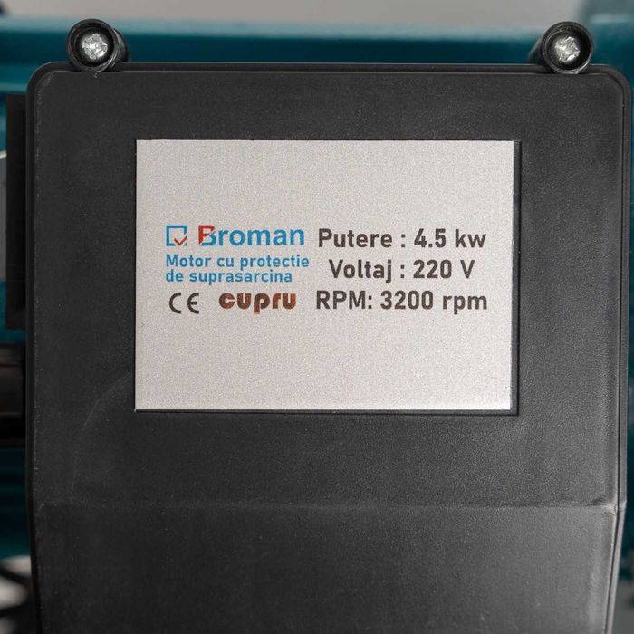 Moara electrica cu ciocanele Broman, 4.5KW, 300 kg/ora
