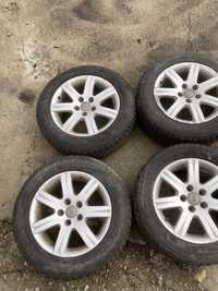 Джанти със зимни гуми от ауди А4 А6 16 цола