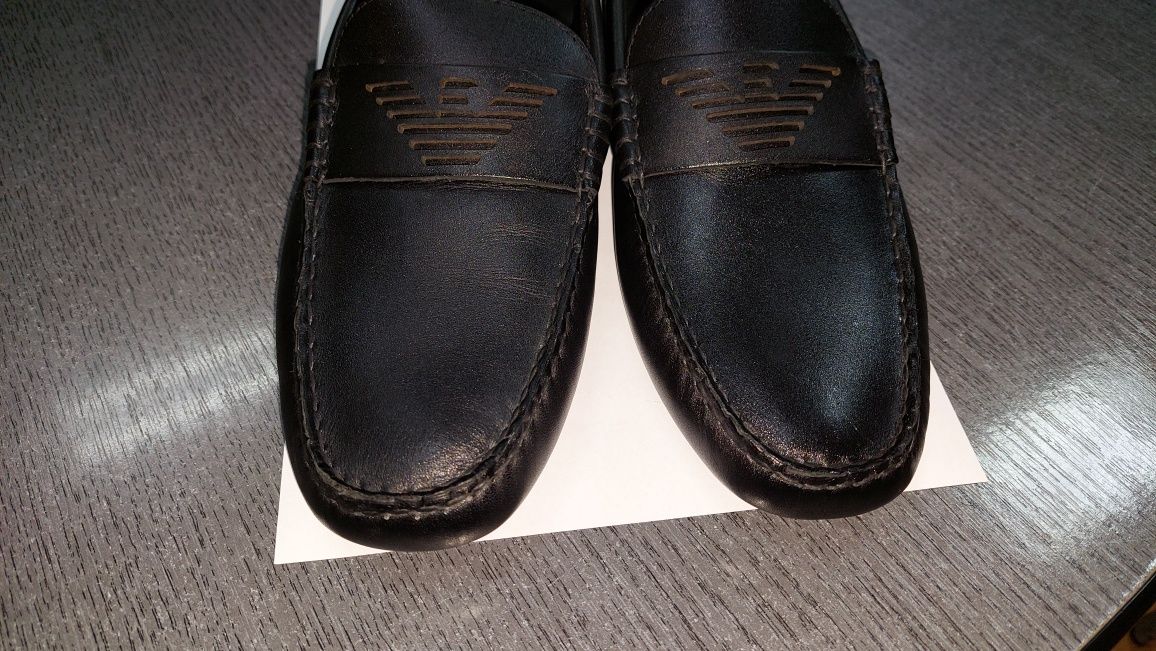 Pantofi bărtătești,noi,Emporio Armani,M42, 250 lei