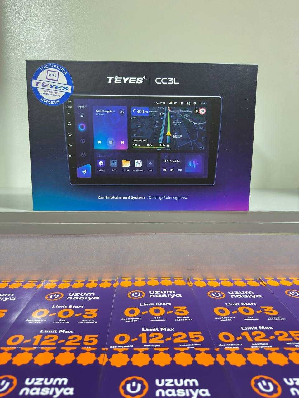 TEYES CC3L 9,0 10,2 4/64 Mudatli Tolov ham bor