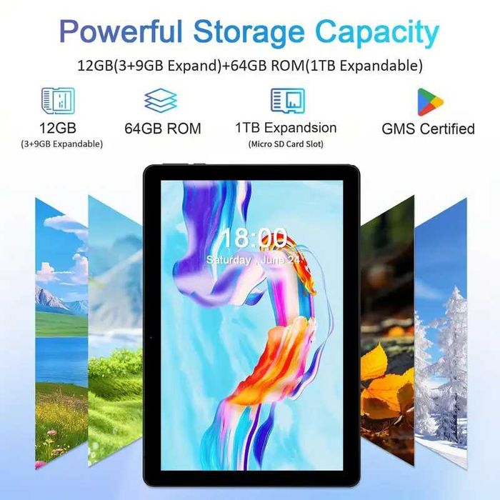 Нов 2025 Android 15 таблет,напълно оборудван,запечатан-190лв