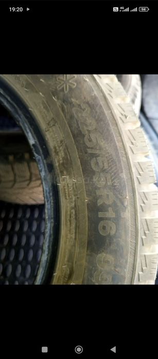 Резина новая Triangle 225/55/16 (пробег 5дней).