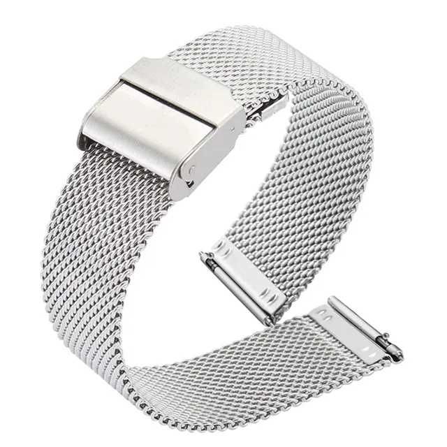 Стоманена каишка 20мm/22mm, Миланска плетка, Huawei GT, Samsung Watch