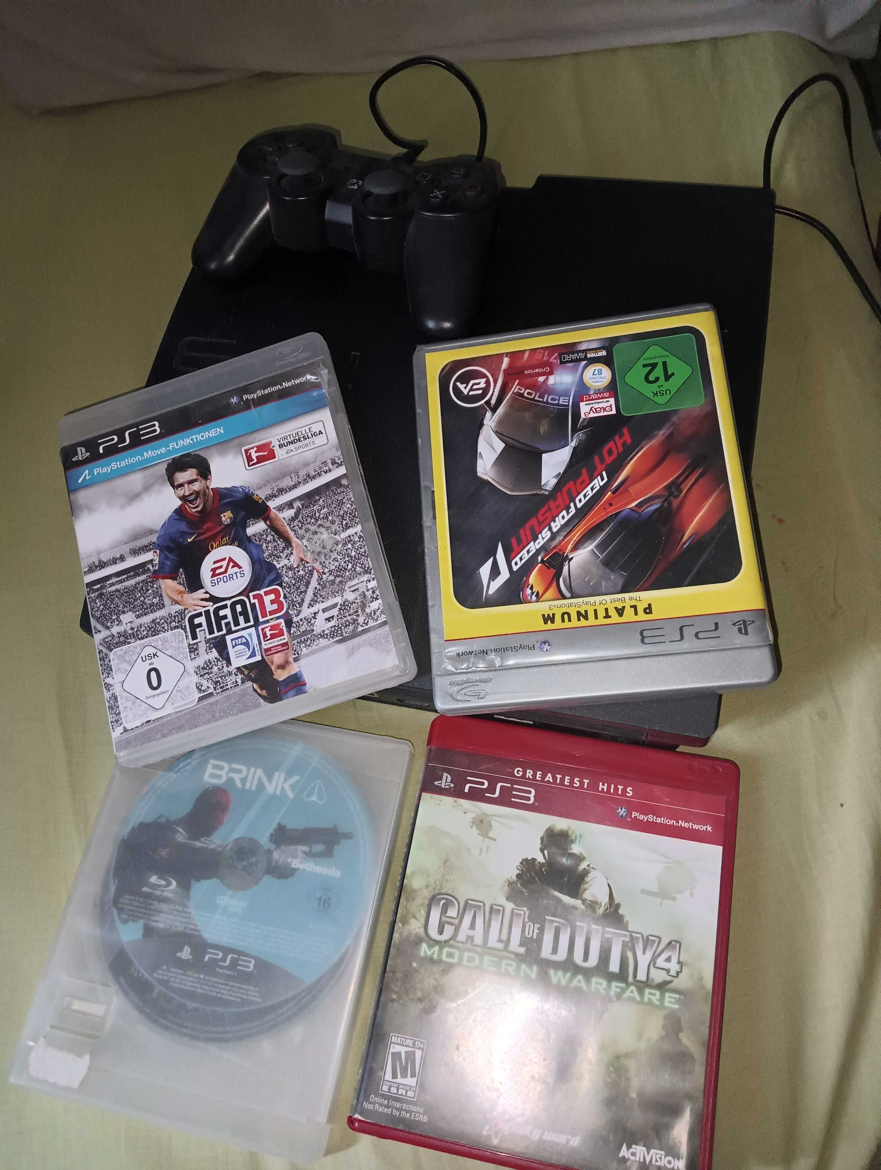 PS3 один джойстик отдам с дисками