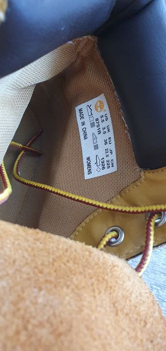 Ghete Timberland, piele naturala, marimea 36