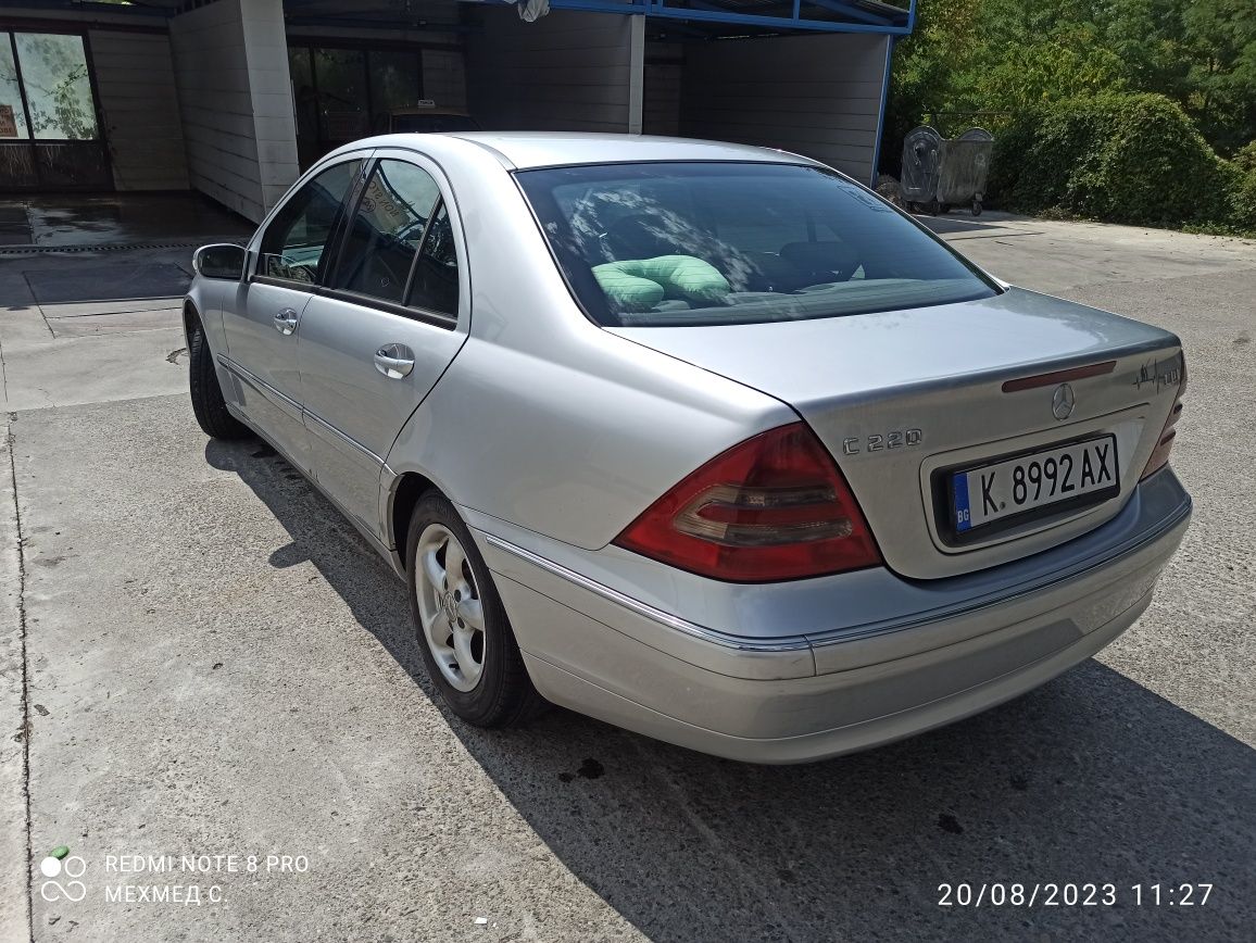 Мерцедес W203 C220 143кс