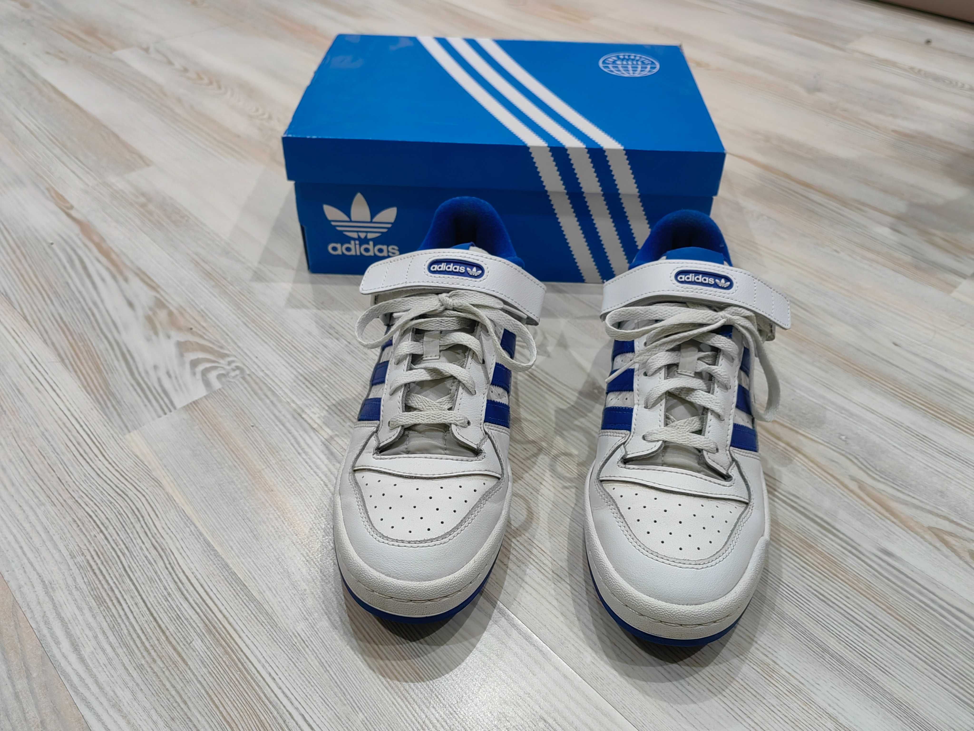 Adidas forum low blue 43 1/3