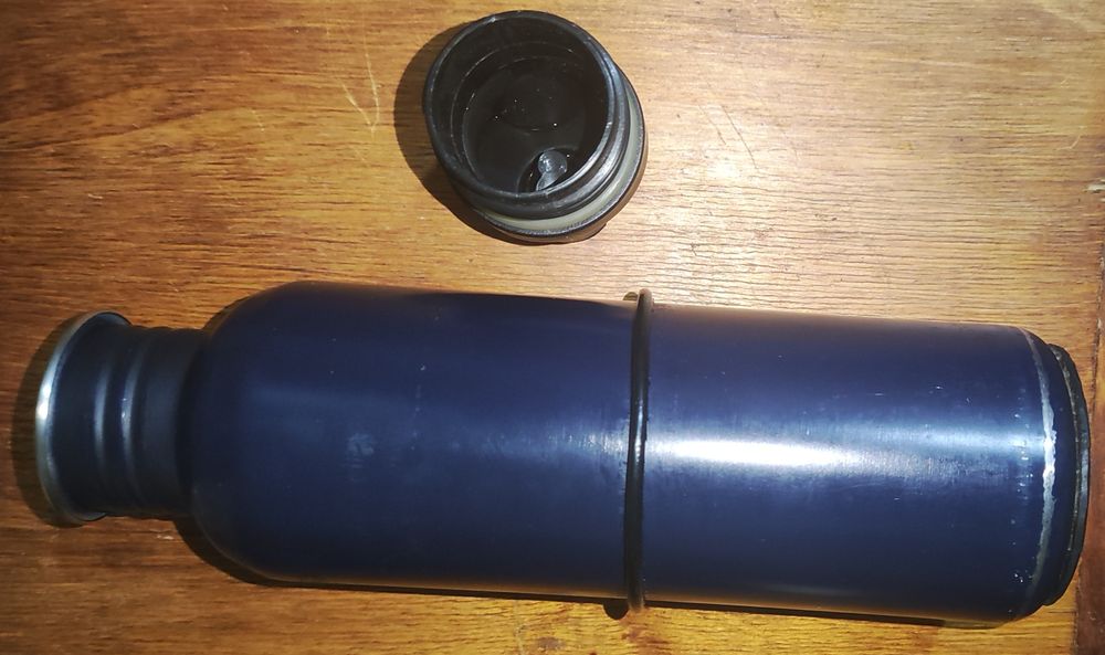 Термос велосипедный. Алюминий. Фирменный. Киянка