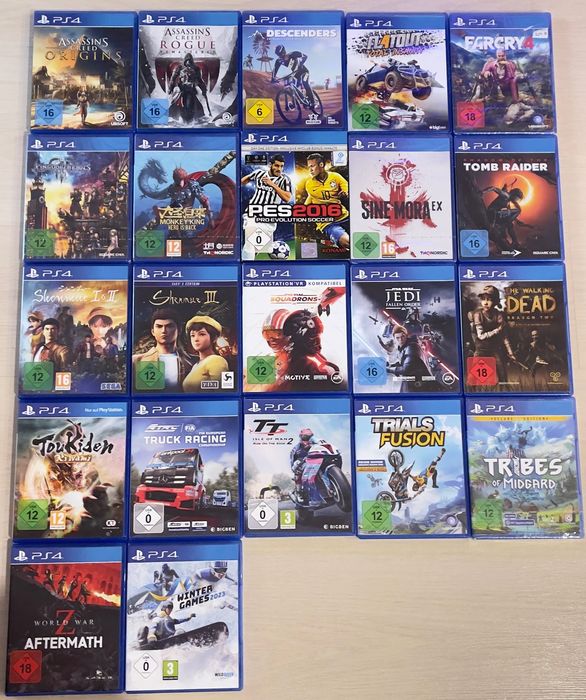Playstation 4 PS4 игри Всяка по 20лв