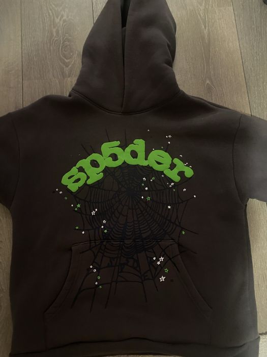 Sp5der OG Web V2 Hoodie Black“