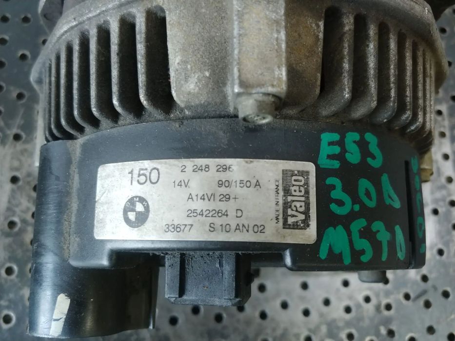 alternator  3.0 d 306d1 bmw x5 e53  2248296   2542264d