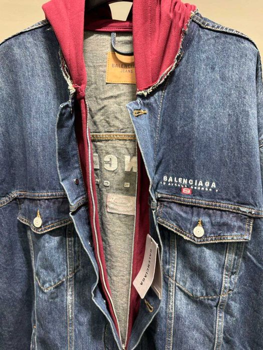 Мъжко дънково яке BALENCIAGA 2026 нов модел