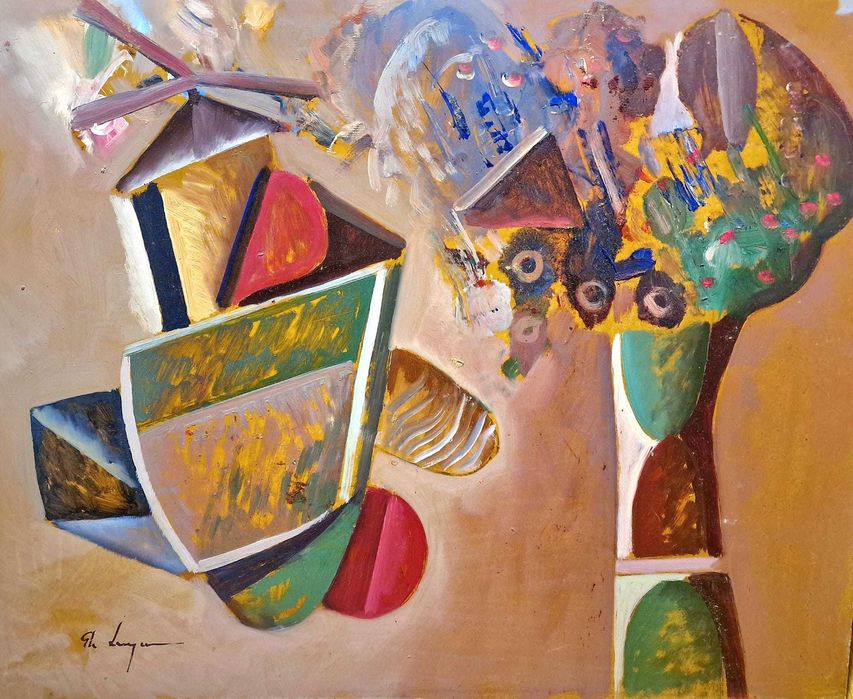 Lot 8 tablouri Gheorghe Lungu, ulei/ct, 50x60cm (se dau si la bucata)