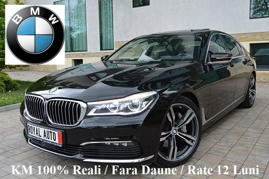 BMW Seria 7 KM 100% Reali / Posibilitate Rate 6-12 Luni doar cu BULETINUL