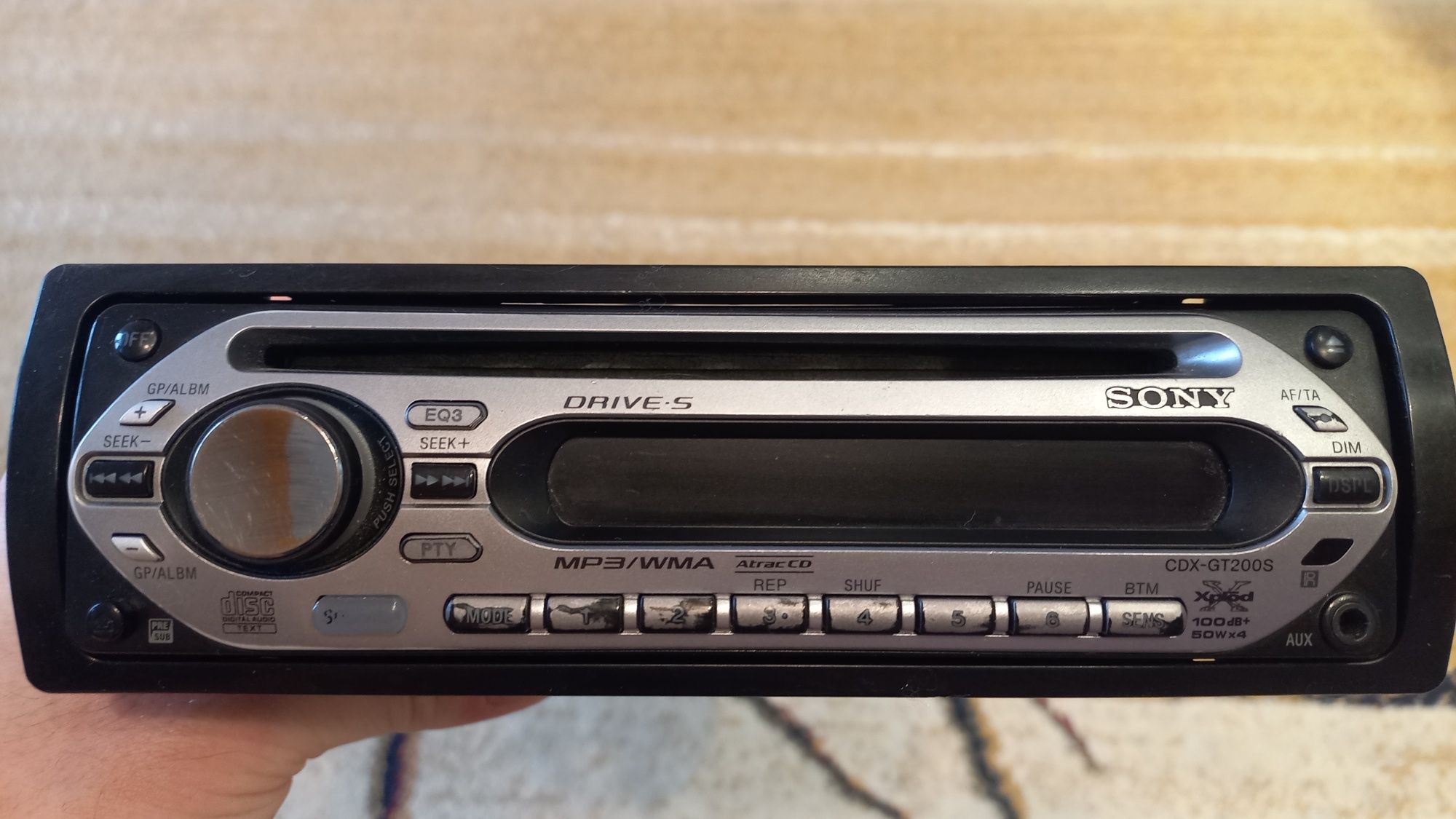 Авто CD MP3 Sony 4x50 W  Xplod