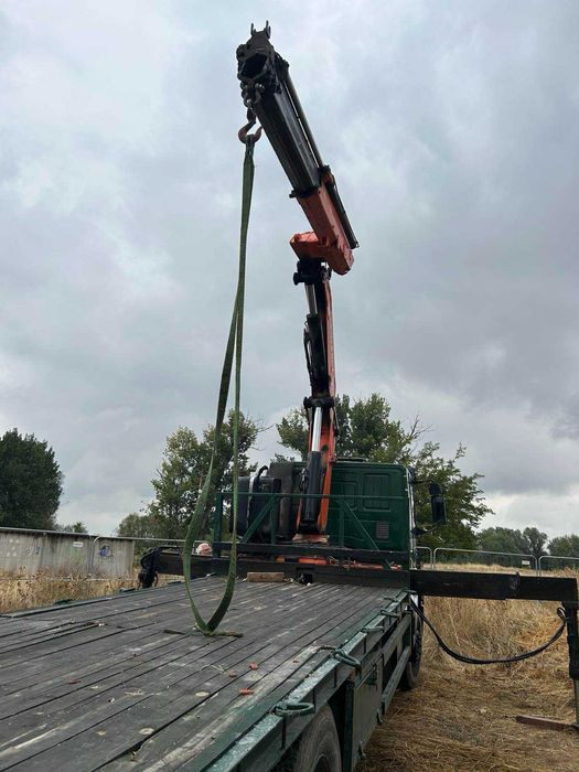 услуги камион с кран, транспорт на всякакви товари