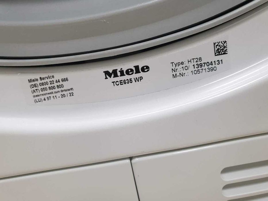 Сушилня Miele T1 - Термопомпа - Подсветка -12м Гаранция Миеле