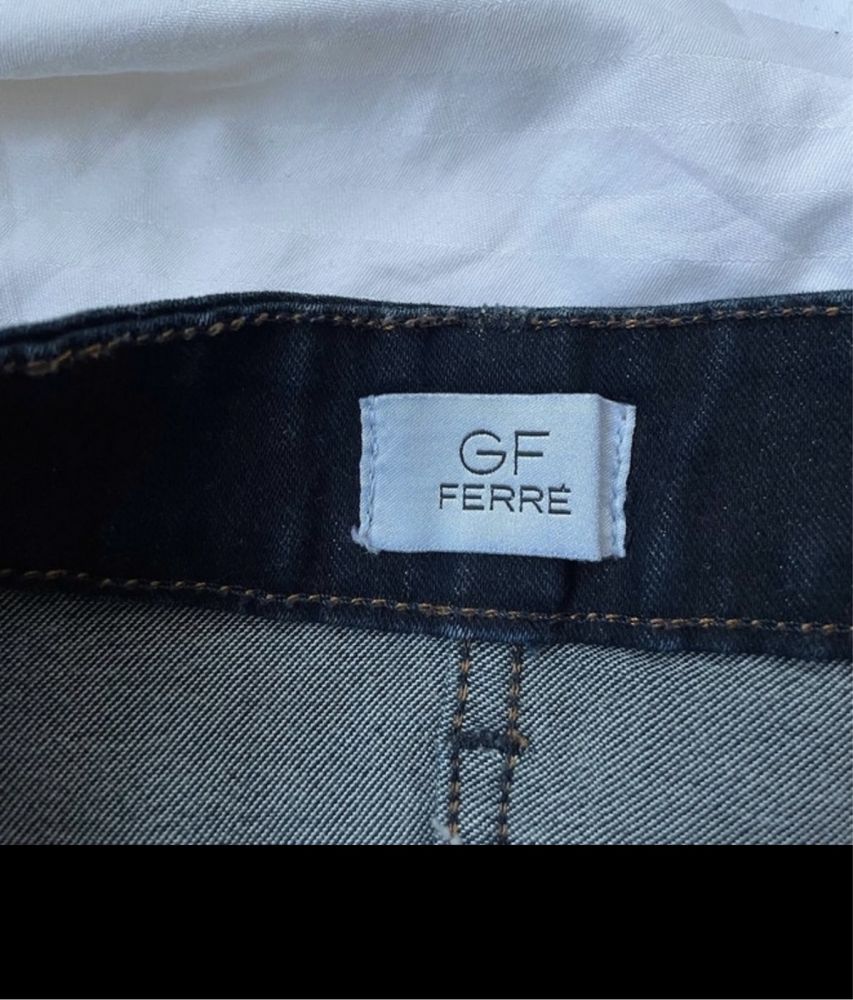 Fusta Mini Denim Gianfranco Ferre