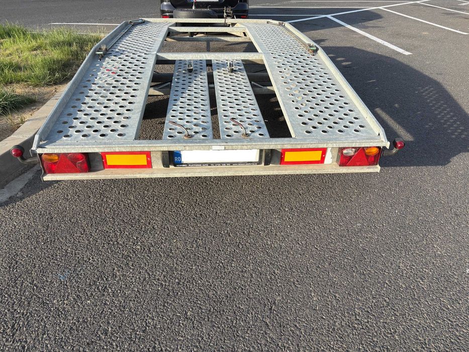 Platforma auto Trailer Remorca Gala Siriusz 4 m 2t