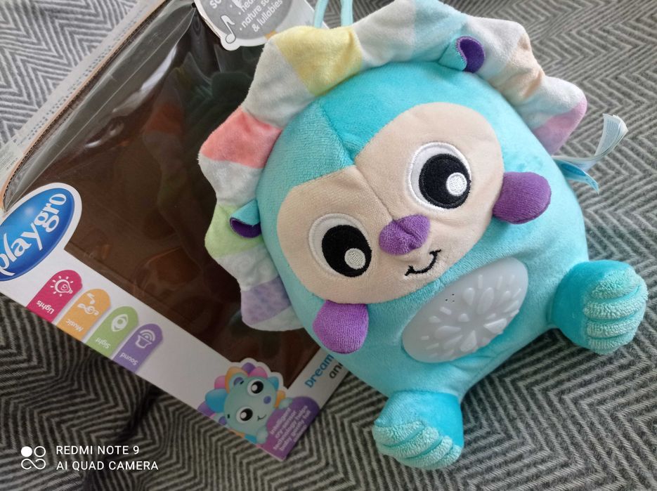 Playgro таралеж плюшена играчка Време е за сън