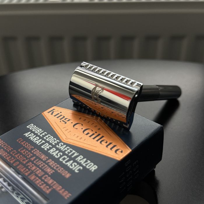 Gillette King C Double Edge Safety Razor Самобръсначка