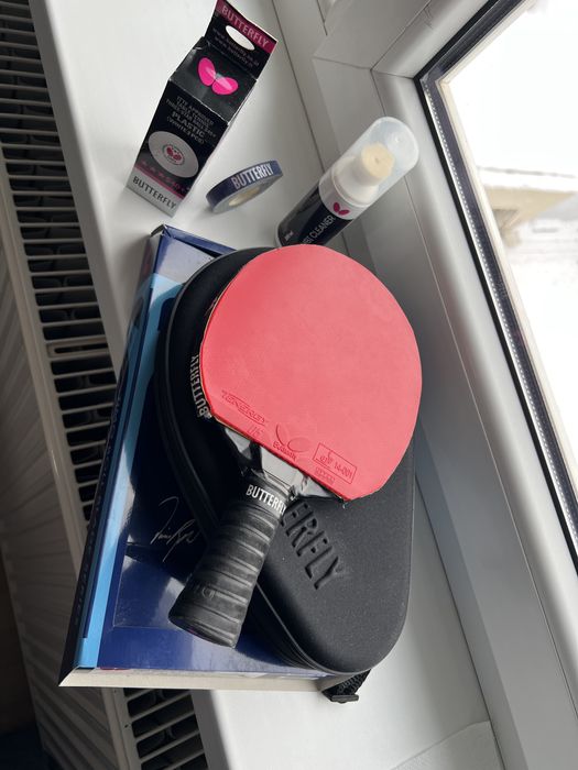 Butterfly Timo Boll ALC FL + Tenergy 05 / HURRICANE 3