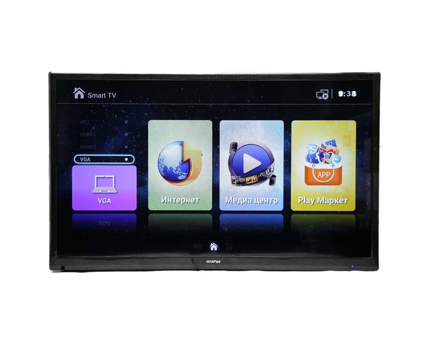 Телевизор Smart TV 32" 1366x768 ORATOR LED HDTV  2xHDMI