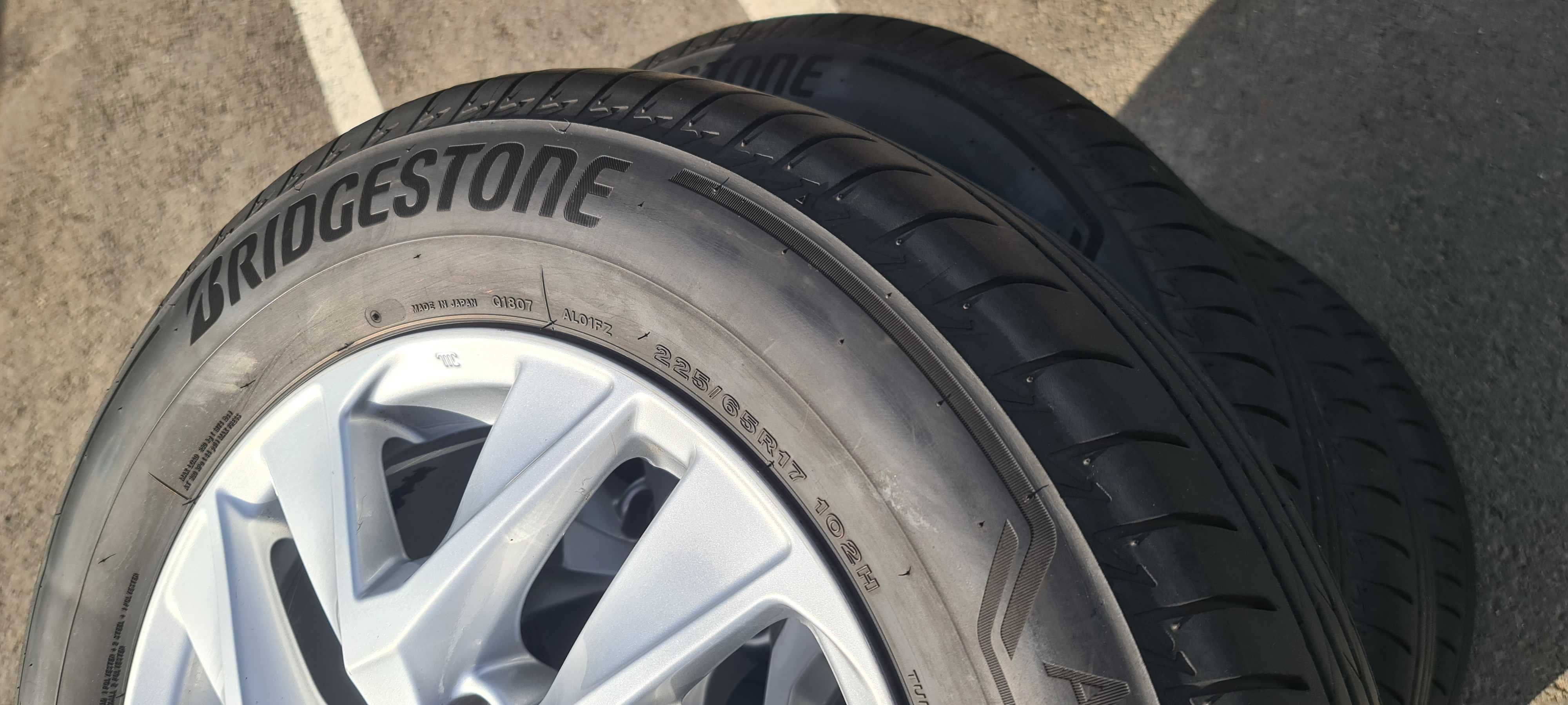 Set 4x Anvelope vara Bridgestone 225/65/17 Japan An 2022 Profil 8mm