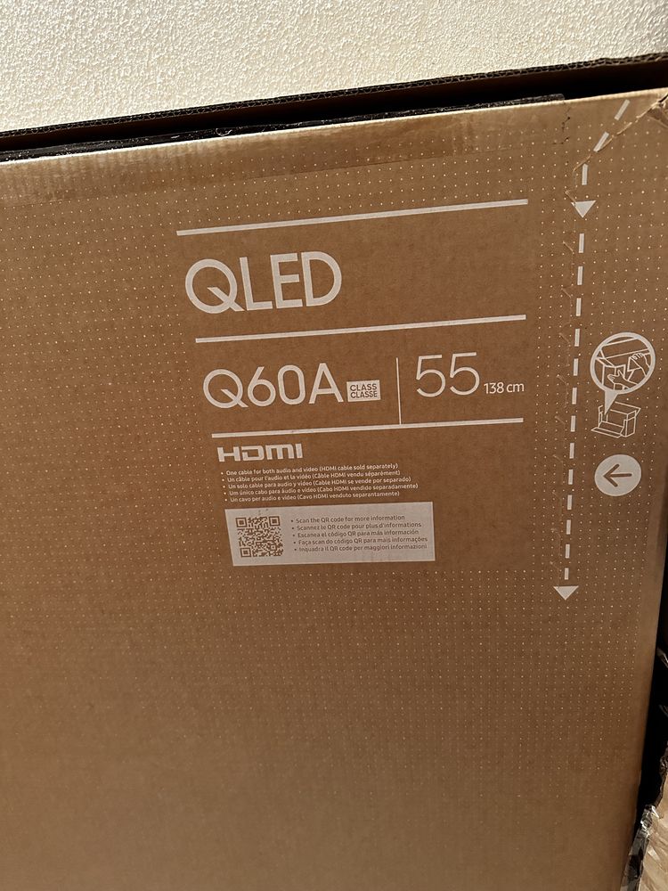 Телевизор Samsung 55Q60A, 55" (138 см), Smart, 4K Ultra HD, QLED