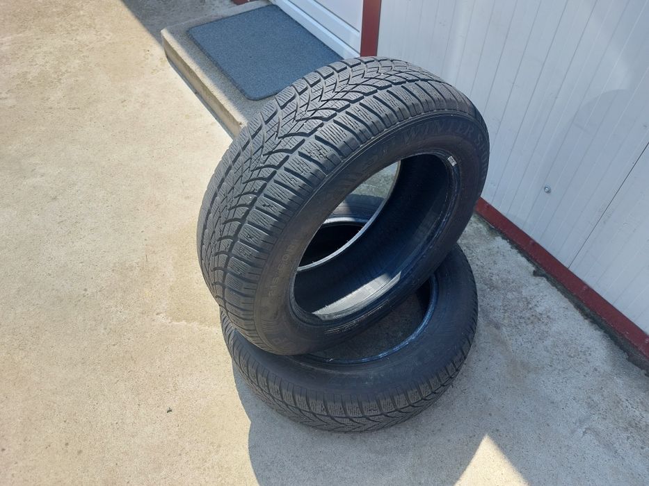 100 lei bucata! Doua anvelope M+S 215 60 17 Dunlop
